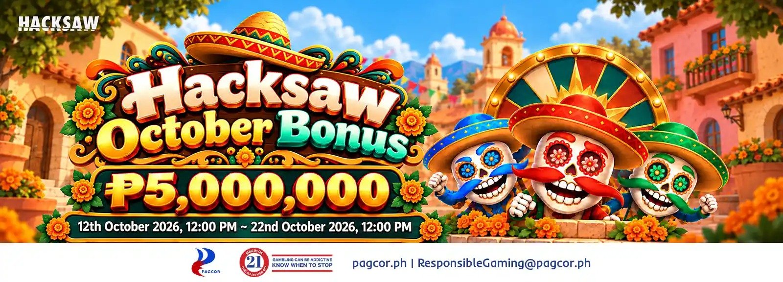 Hacksaw October bonus promotion
